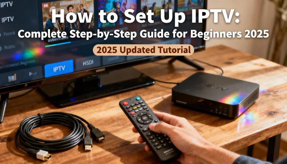 How to Set Up IPTV: Complete Step-by-Step Guide for Beginners 2025