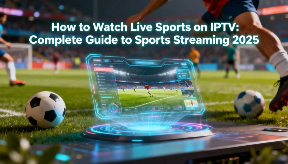 How to Watch Live Sports on IPTV: Complete Guide to Sports Streaming 2025